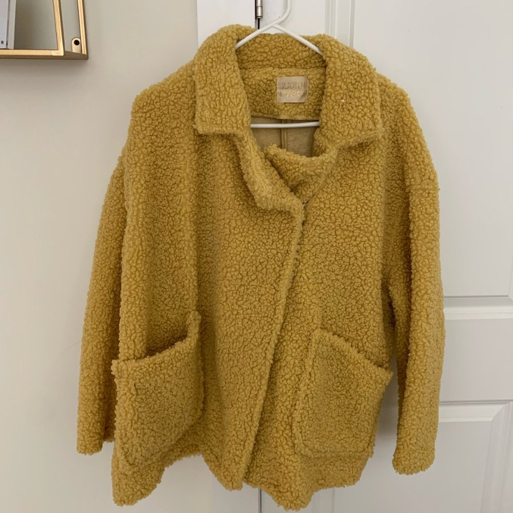 Judith March yellow jacket Small